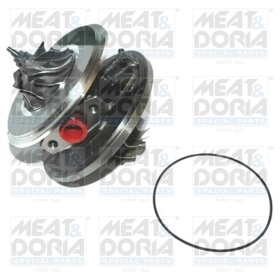 Core assembly, turbocharger